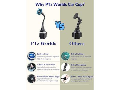 Supporto per telefono portabicchieri magnetico