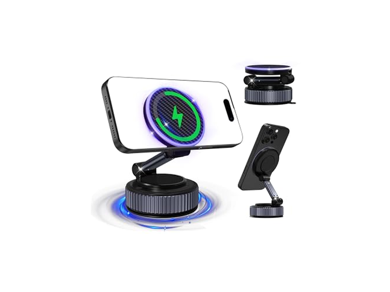 Supporto magnetico per ricarica telefono per auto