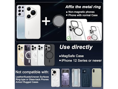 Supporto magnetico per ricarica telefono per auto