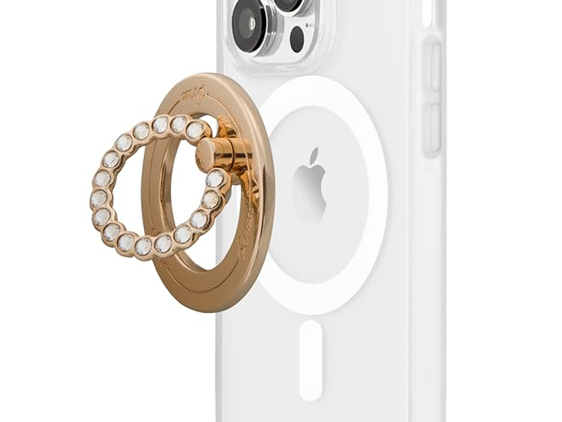 Impugnatura magnetica per telefono e supporto ad anello con cavalletto girevole