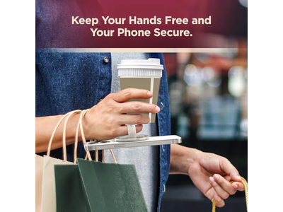 Supporto magnetico per telefono con anello in silicone per dito