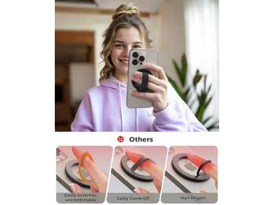 Presa magnetica per telefono con cinturino MagSafe