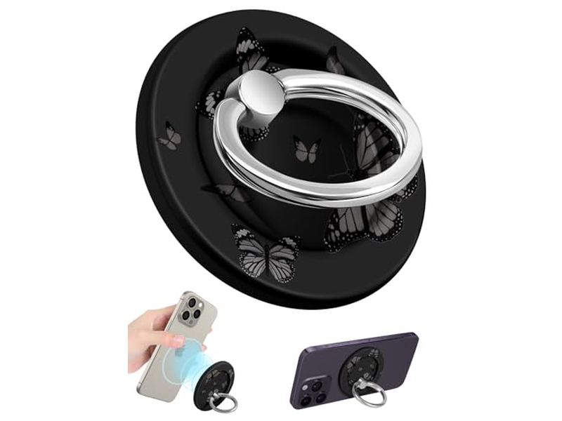 Supporto magnetico per anello per telefono compatibile con MagSafe