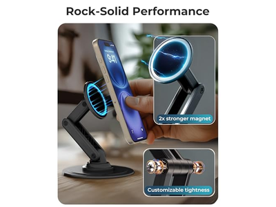Supporto magnetico per telefono da scrivania Mag360 Supporto MagSafe regolabile