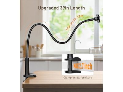 Morsetto da tavolo con supporto magnetico Rotazione a 360° regolabile