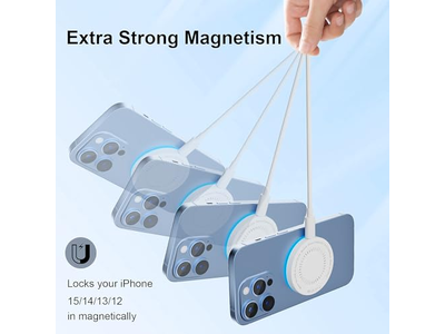 Tappetino di ricarica rapida per caricabatterie wireless magnetico