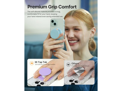 MagSafe Phone Grip, impugnatura magnetica in morbido silicone