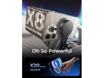 Caricabatteria da auto wireless magnetico da 15 W