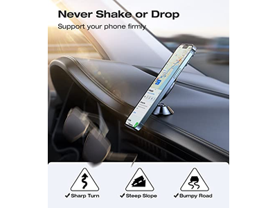 Supporto per telefono per auto ruotabile a 360°