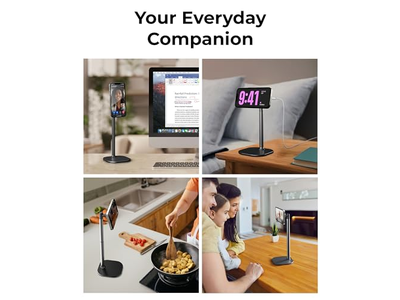 Supporto magnetico regolabile per iPhone per supporto per telefono da scrivania