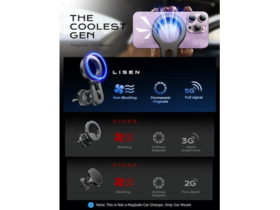 Supporto per telefono cellulare con presa d'aria Supporto per telefono cellulare a mani libere per auto