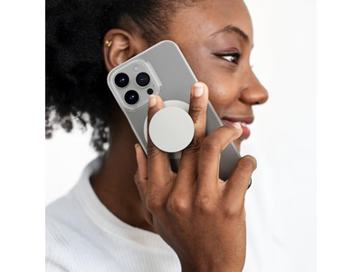 Impugnatura pieghevole per MagSafe con supporto per telefono con chiusura magnetica a scatto