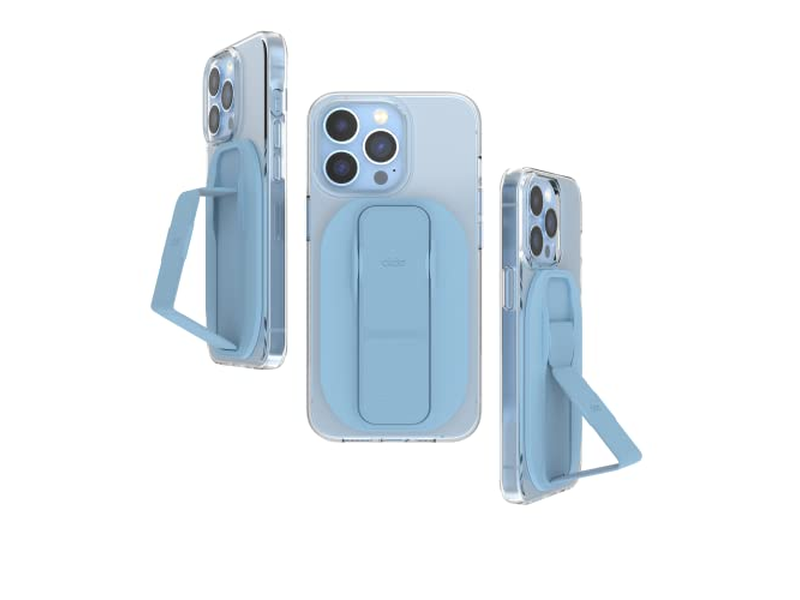 Supporto compatto per cellulare con cavalletto magnetico e luce B