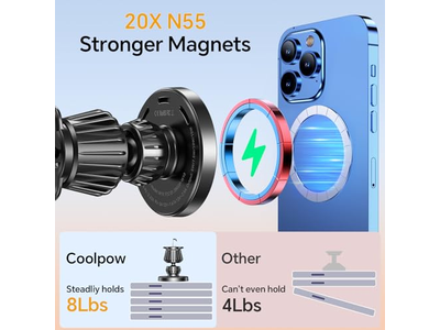 Coolpow per caricabatterie da auto Magsafe