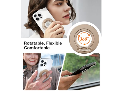 Adattamento a doppio anello per il supporto ad anello per impugnatura del telefono MagSafe