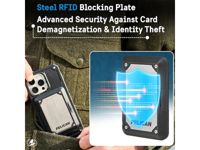 Portafoglio MagSafe per iPhone con blocco RFID