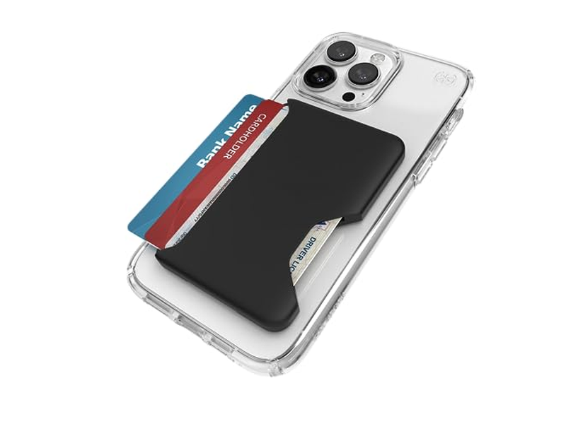 Accessorio MagSafe per portafoglio iPhone - Può contenere da 1 a 3 carte - Resistente ai graffi