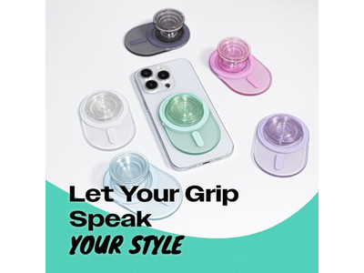 Impugnatura magnetica per telefono - Lightweig sottile traslucido compatibile con MagSafe