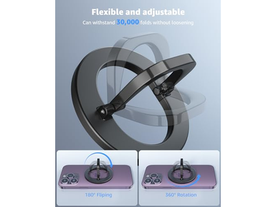 Impugnatura magnetica per telefono e supporto ad anello compatibile con l'accessorio MagSafe