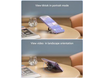 Impugnatura magnetica per telefono e supporto ad anello compatibile con l'accessorio MagSafe