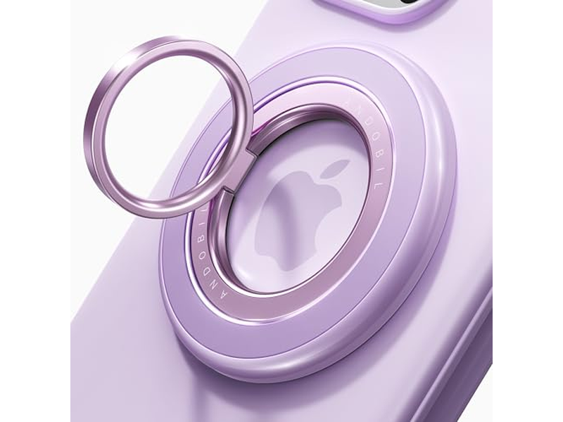 Impugnatura magnetica per telefono per MagSafe con supporto magnetico su due lati ruotabile