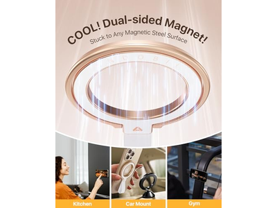 Supporto magnetico per telefono e cavalletto per dispositivo compatibile MagSafe