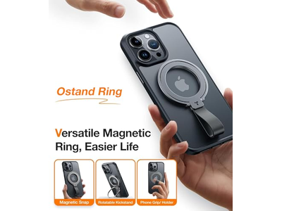 Supporto magnetico per impugnatura del telefono adatto per anello MagSafe rimovibile