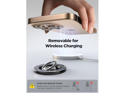 Supporto magnetico per telefono con anello di rotazione a 360 gradi per dispositivi MagSafe
