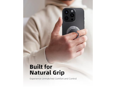 Supporto magnetico per telefono con supporto per anello e design Fidget