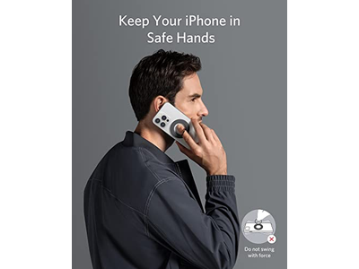 Impugnatura magnetica per telefono con cavalletto regolabile per la serie iPhone