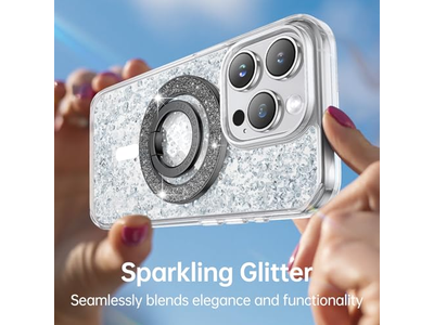 Impugnatura magnetica per telefono con cavalletto girevole e accessori rimovibili