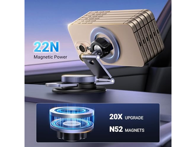Supporto magnetico per cellulare da cruscotto per auto