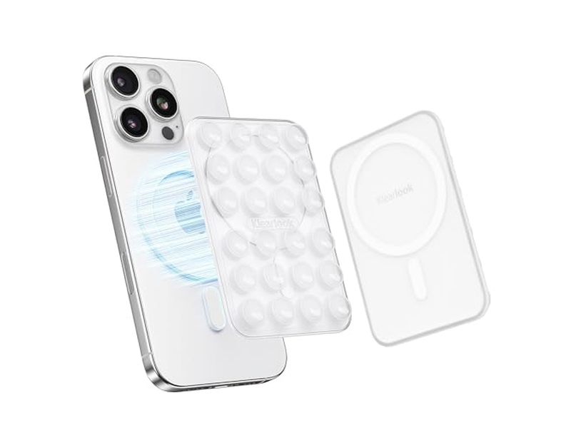 Supporto magnetico per telefono per supporto adesivo rimovibile trasparente