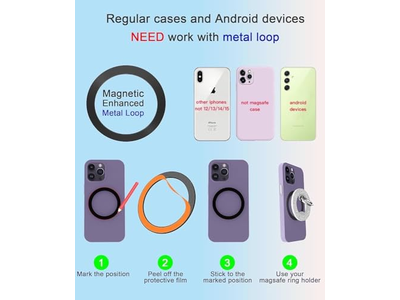 Impugnatura magnetica per telefono per magsafe