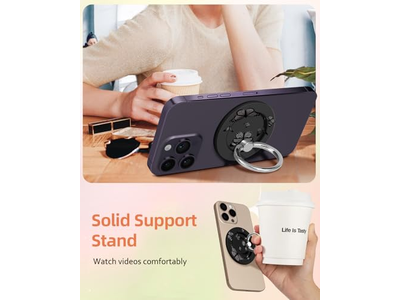 Supporto magnetico per anello per telefono compatibile con MagSafe