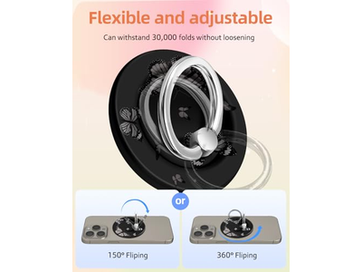 Supporto magnetico per anello per telefono compatibile con MagSafe