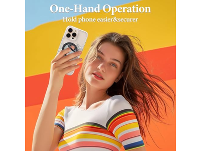 Supporto magnetico per anello per telefono con accessorio MagSafe per iPhone