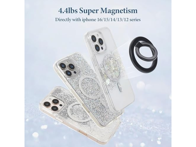 Supporto magnetico per anello per telefono con accessorio MagSafe per iPhone