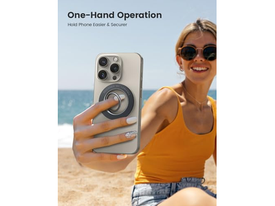 Supporto magnetico ad anello per telefono con rotazione di 360 gradi per dispositivi MagSafe