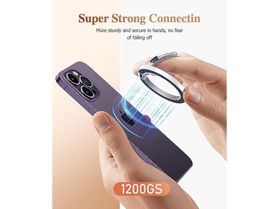 Supporto magnetico per anello telefonico con supporto regolabile e cavalletto