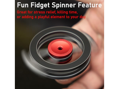 Supporto magnetico per telefono e Fidget Spinner - Doppio anello di supporto laterale