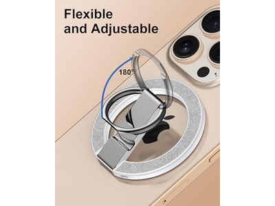 Supporto magnetico per telefono con supporto ad anello e cavalletto regolabile