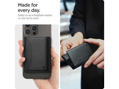 Portafoglio magnetico Portacarte Portafoglio a tre ante per contanti per MagSafe