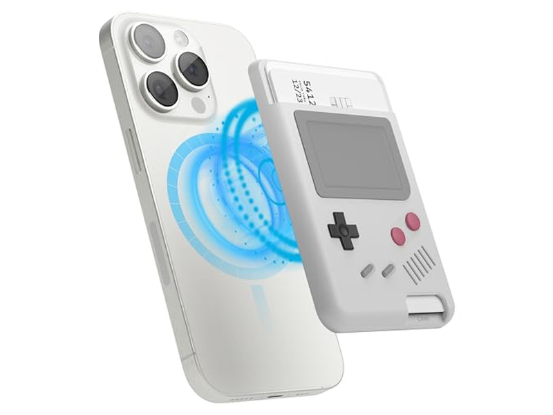 Porta carte magnetico a portafoglio per due carte compatibile con MagSafe