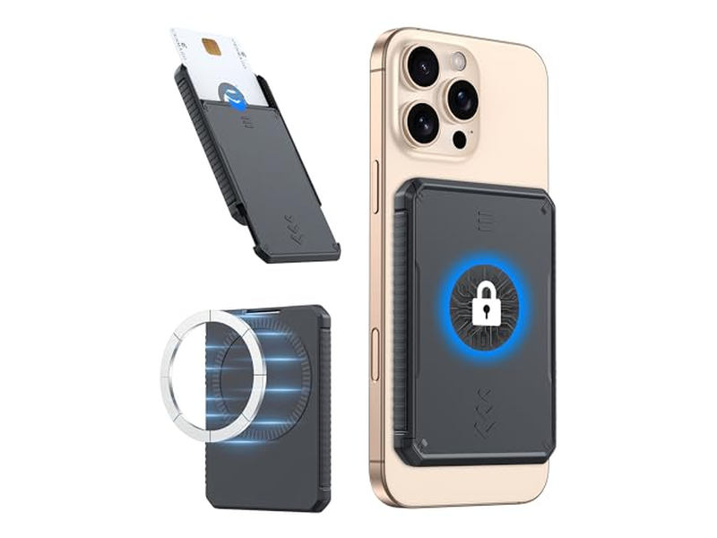 Il porta carte magnetico a portafoglio può contenere 6-7 carte con blocco RFID Ultra-Sli