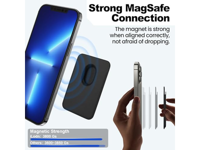 Portafoglio magnetico compatibile con MagSafe