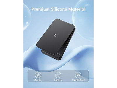 Portafoglio magnetico per iPhone con supporto regolabile e porta carte