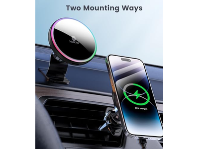 Caricatore per auto Magsafe Caricatore per auto wireless da 15 W