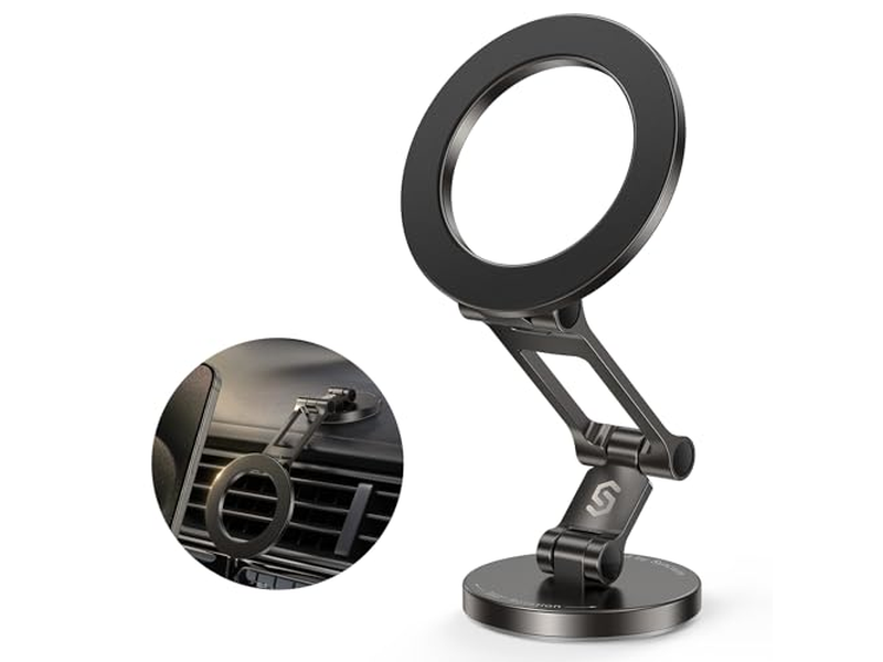 Supporto da auto MagSafe per display Tesla del cruscotto dell'auto