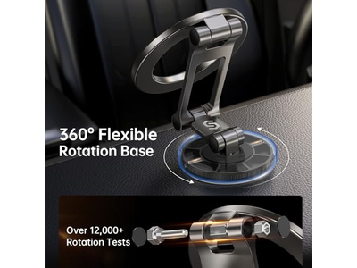 Supporto da auto MagSafe per display Tesla del cruscotto dell'auto